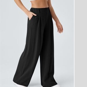HALARA Black Wide Leg Pants